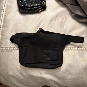 Calvin Klein Black Belt Bag for Men